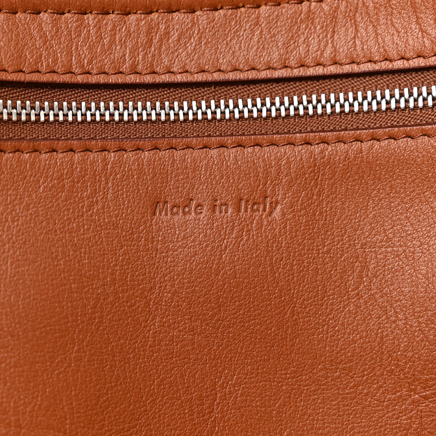 Smooth Calfskin Medium Big Bag Tan