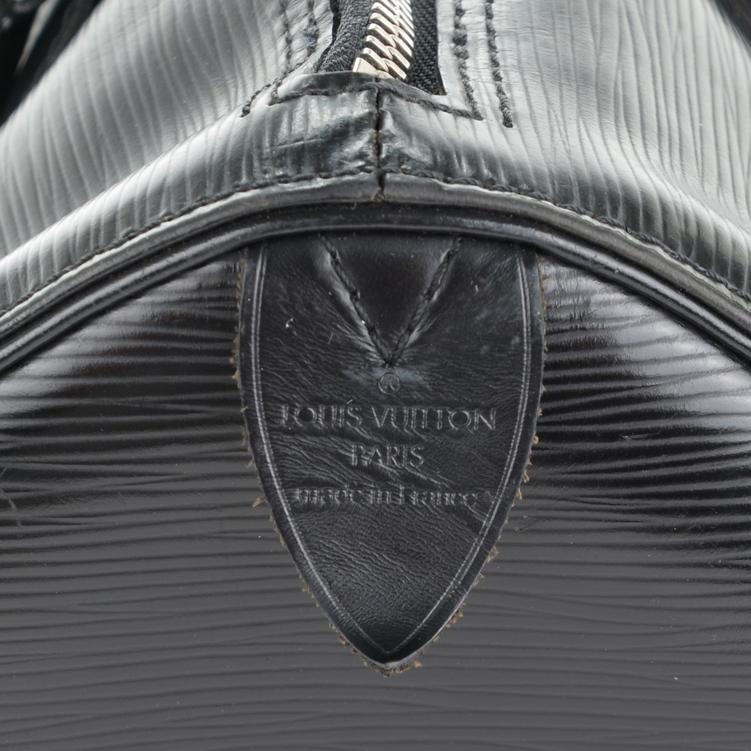 Louis Vuitton Epi Speedy 35 Black 6 of 7