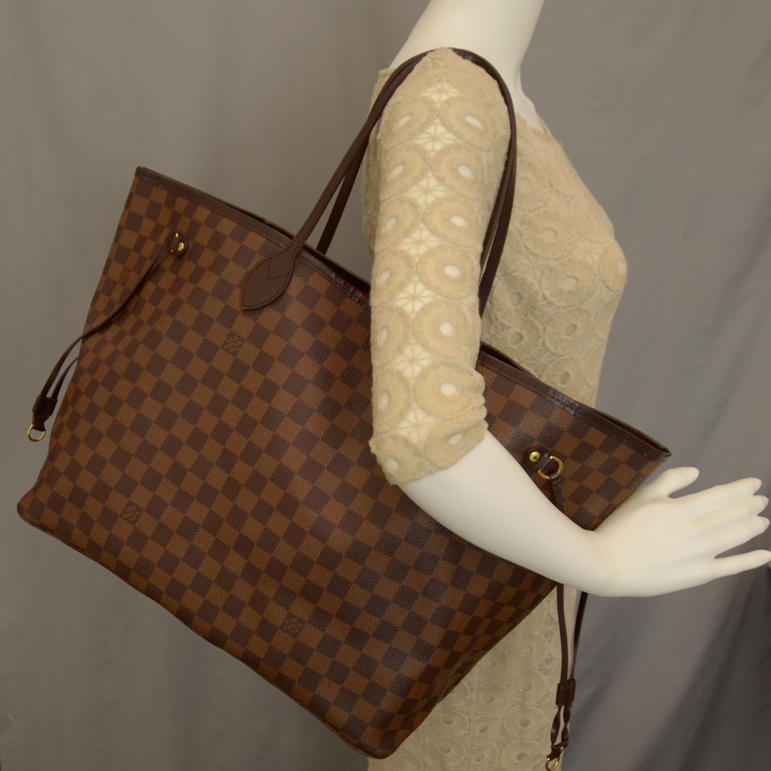 Louis Vuitton Damier Ebene Neverfull GM 2 of 7