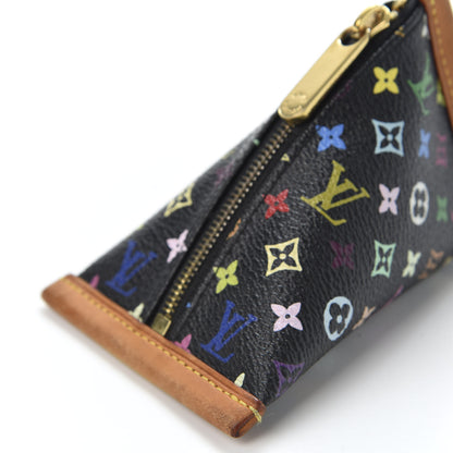 Louis Vuitton Monogram Multicolor Berlingot Coin Purse Black 6 of 7