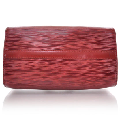 Louis Vuitton Epi Speedy 25 Rouge 8 of 11