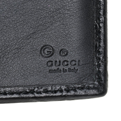 Gucci Guccissima Continental Flap Wallet Black 6 of 13