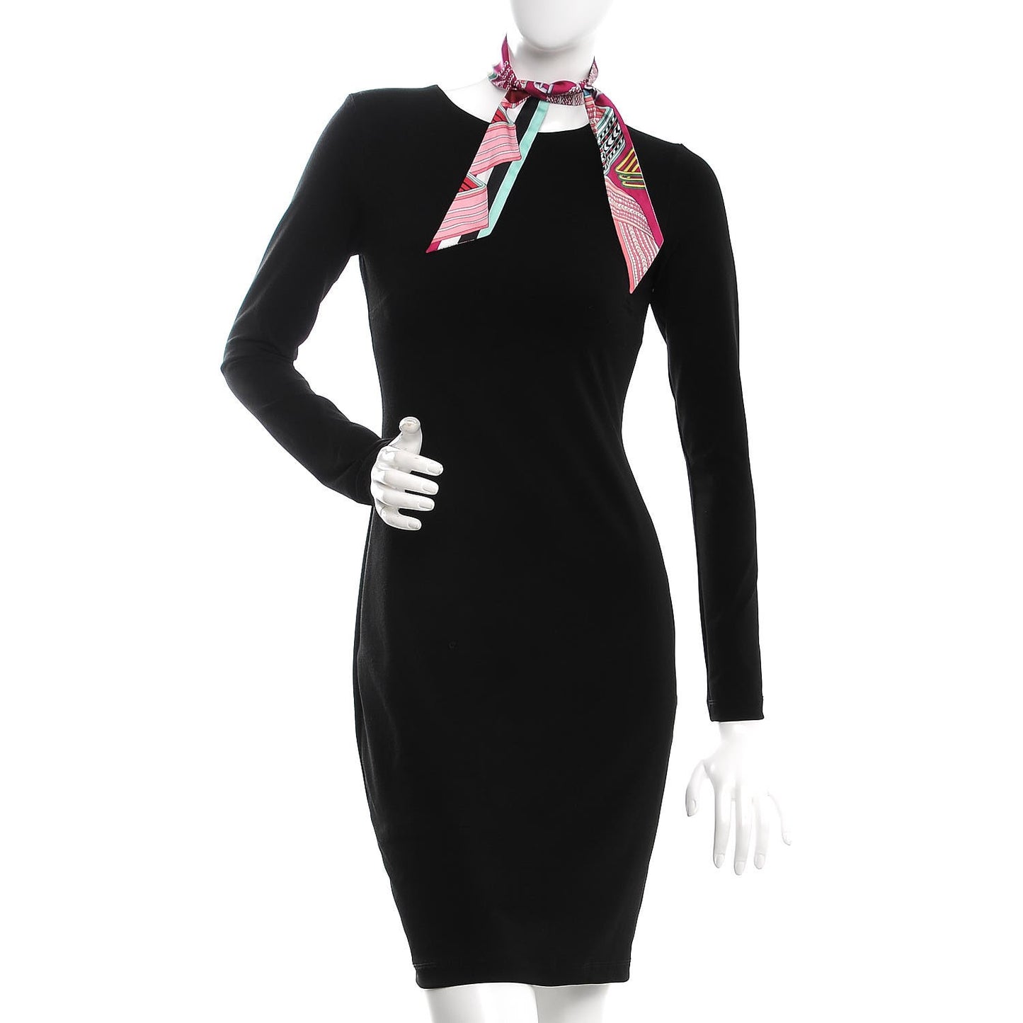 Silk Sangles En Zigzag Twilly