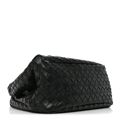 Bottega Veneta Nappa Intrecciato Small Campana Shoulder Bag Black 4 of 11