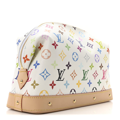 Louis Vuitton LV x TM Monogram Multicolor Cosmetic Pouch GM White 3 of 9