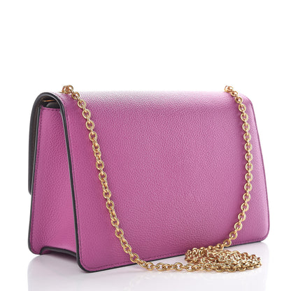 Mulberry Small Classic Grain Calfskin Medium Darley Orchid 3 of 10