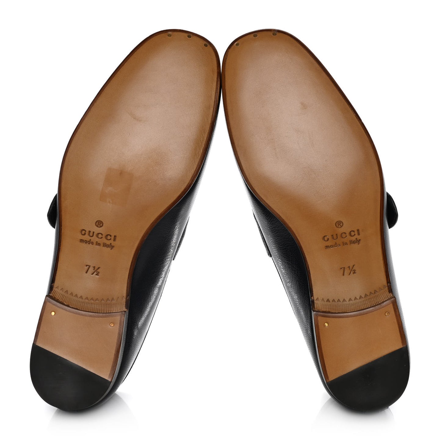 Goatskin Mens GG Loafers 7.5 Blue