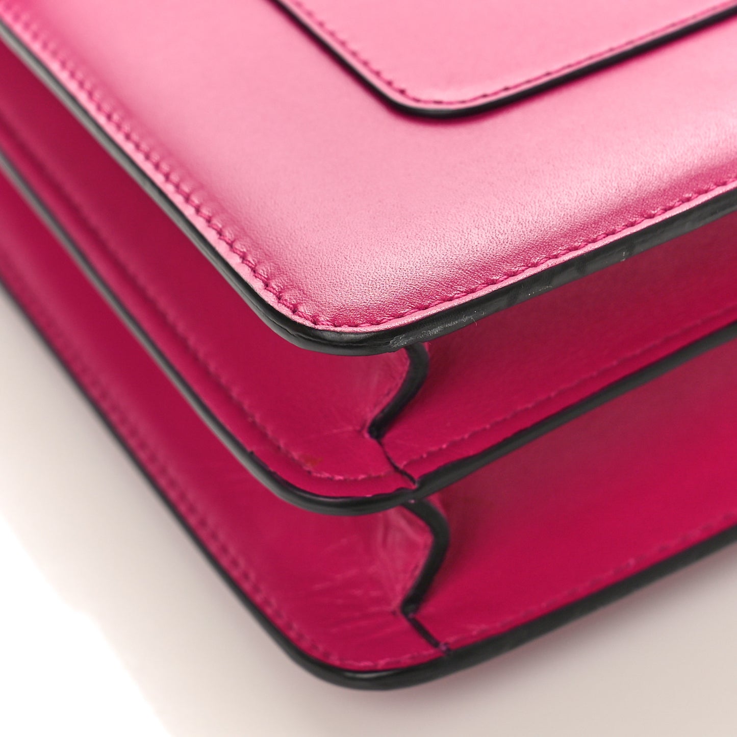 Calfskin Serpenti Forever Shoulder Bag Pink