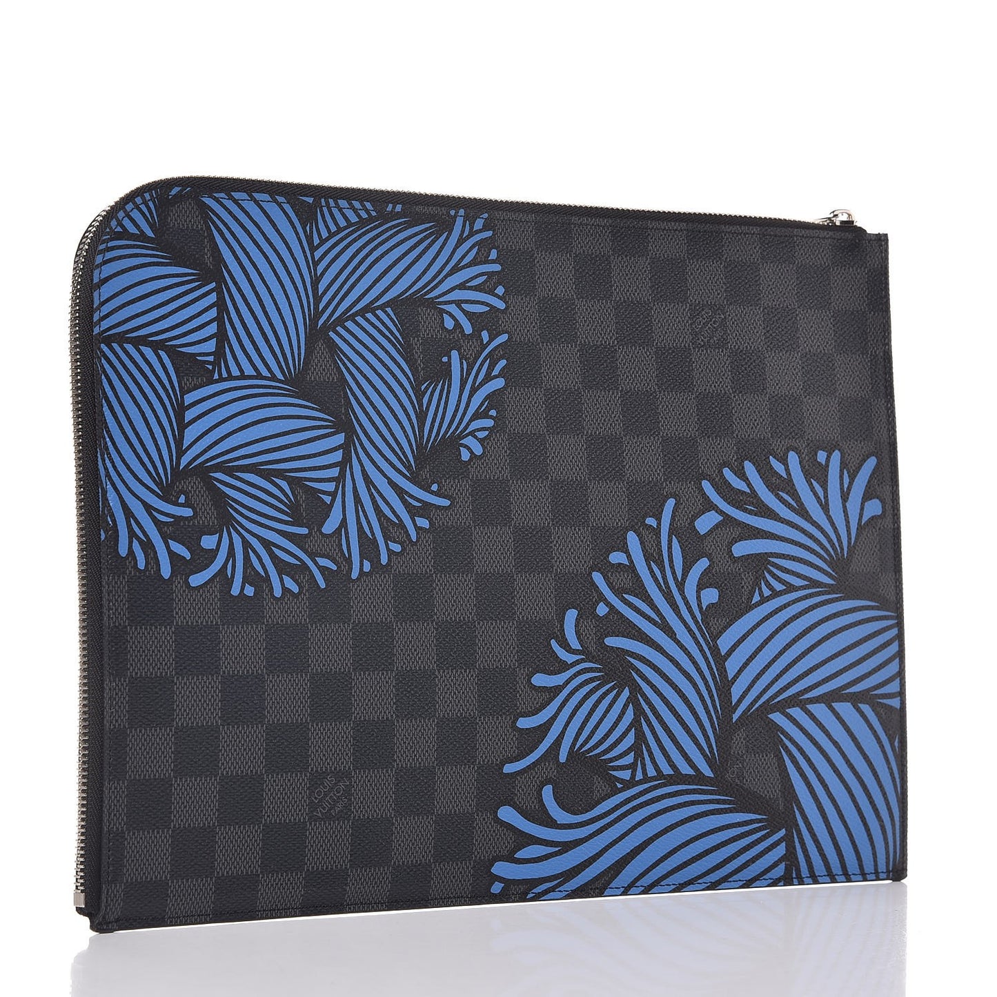 Damier Graphite Rope Pochette Jour GM Blue