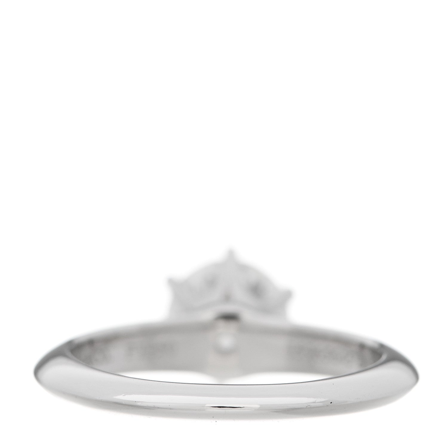 Tiffany Platinum Diamond 1.37ct Solitaire Engagement Ring 52 6 4 of 8