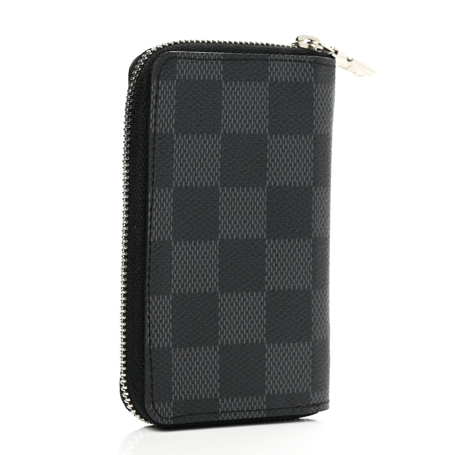 Louis Vuitton Damier Graphite Zippy Coin Purse Vertical 3 of 8