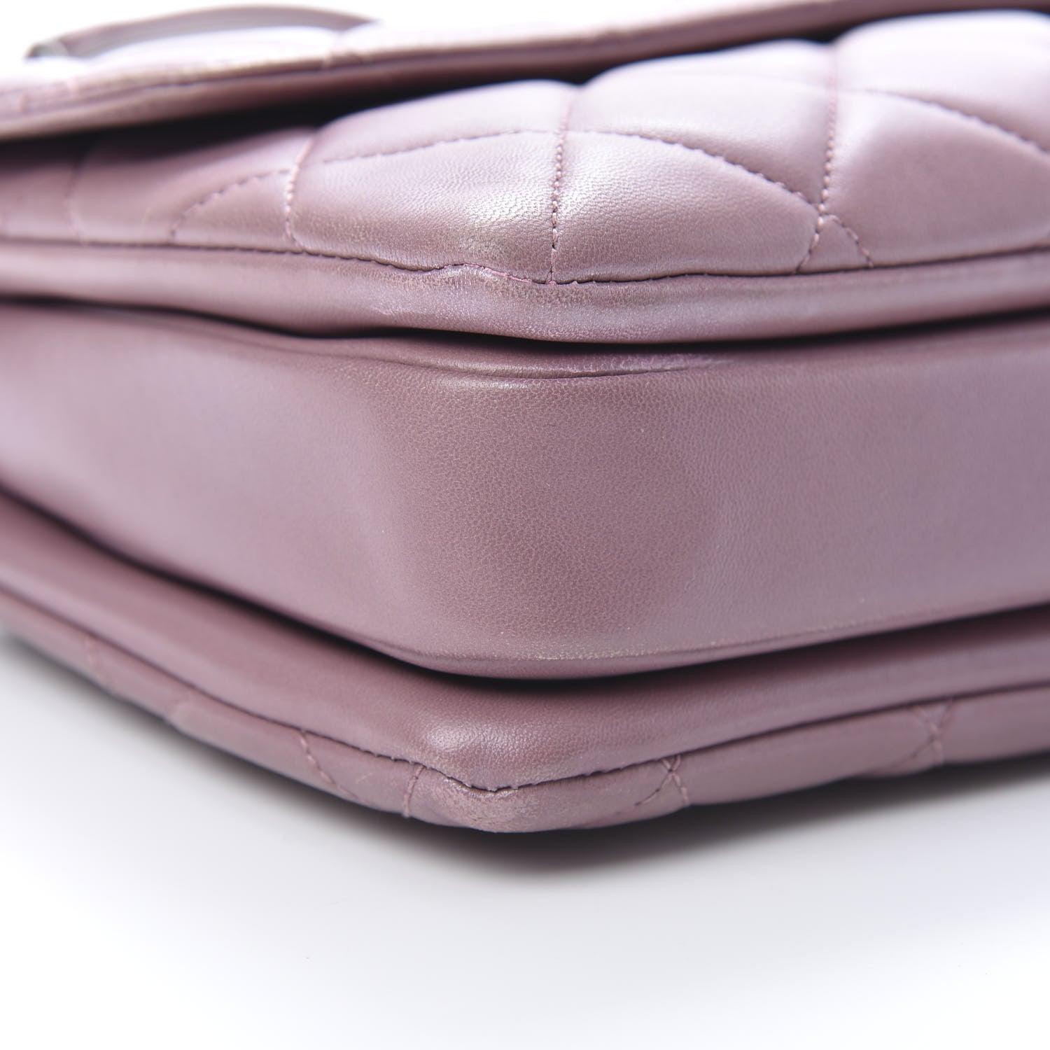 Chanel Lambskin Quilted Small Trendy CC Flap Dual Handle Bag Light Purple 9 of 17