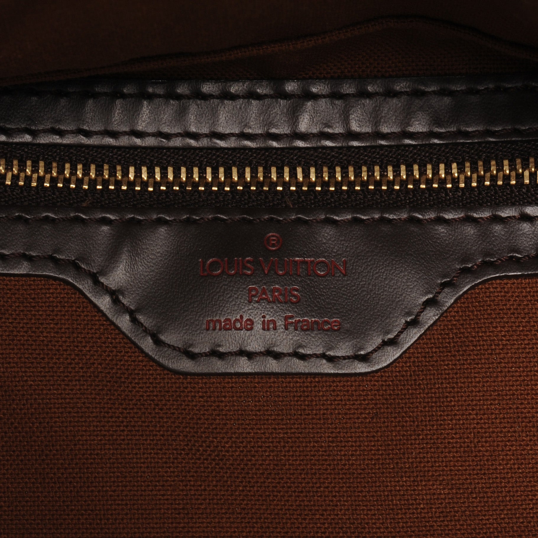 Louis Vuitton Damier Ebene Ribera GM 6 of 8