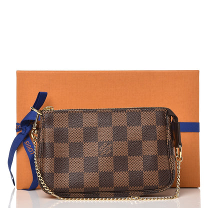 Louis Vuitton Damier Ebene Mini Pochette Accessories 8 of 8