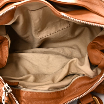 Chloe Calfskin Medium Paddington Satchel Tan 5 of 9