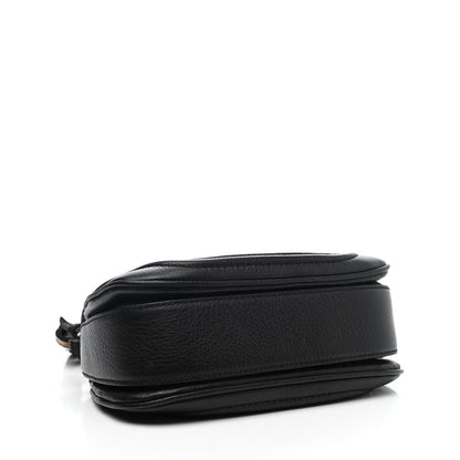 Gucci Cellarius Calfskin Small New Bamboo Top Handle Bag Black 3 of 4