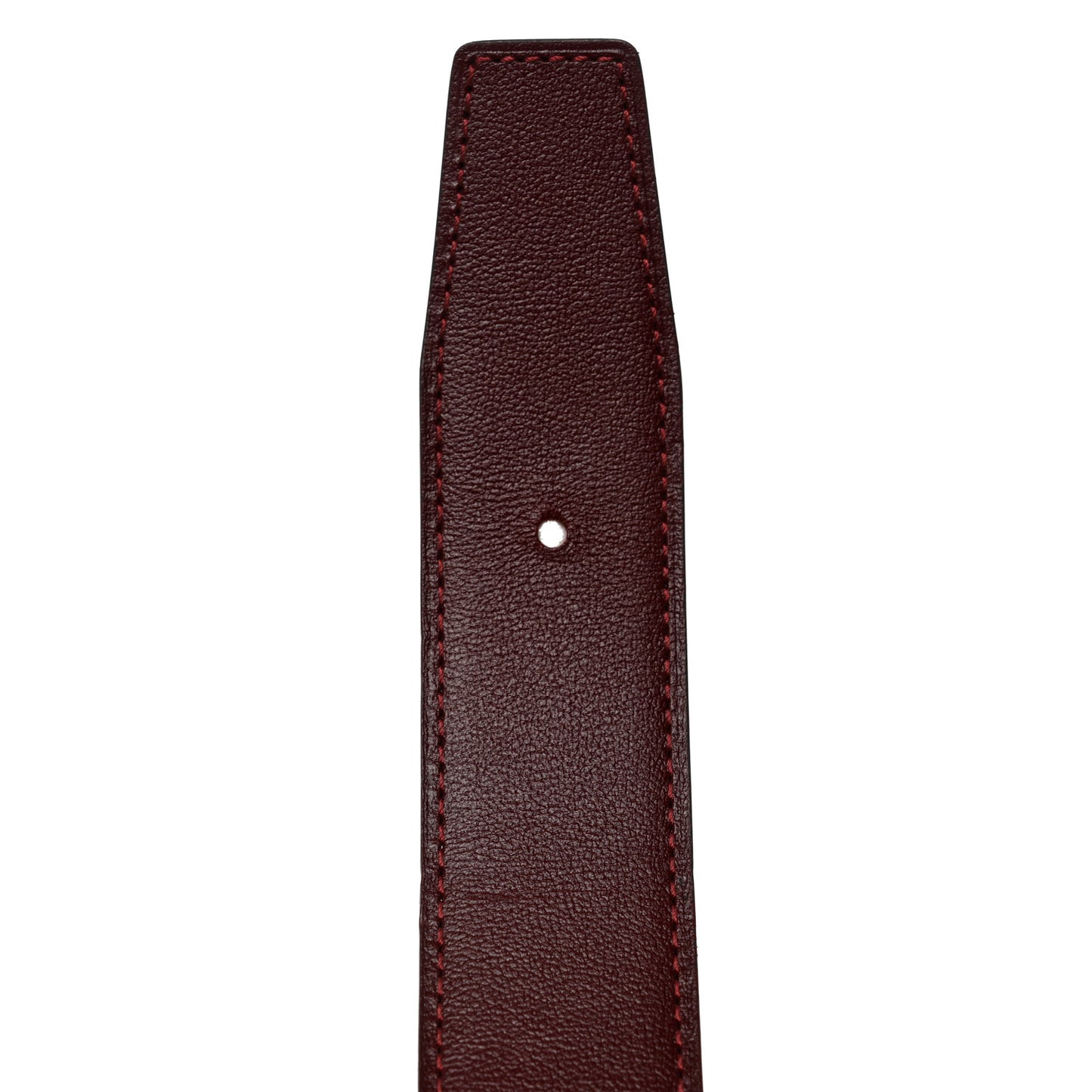 Togo Swift 32mm Belt Strap 80 Gold Rouge H