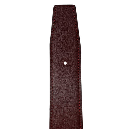 Hermes Togo Swift 32mm Belt Strap 80 Gold Rouge H 8 of 8