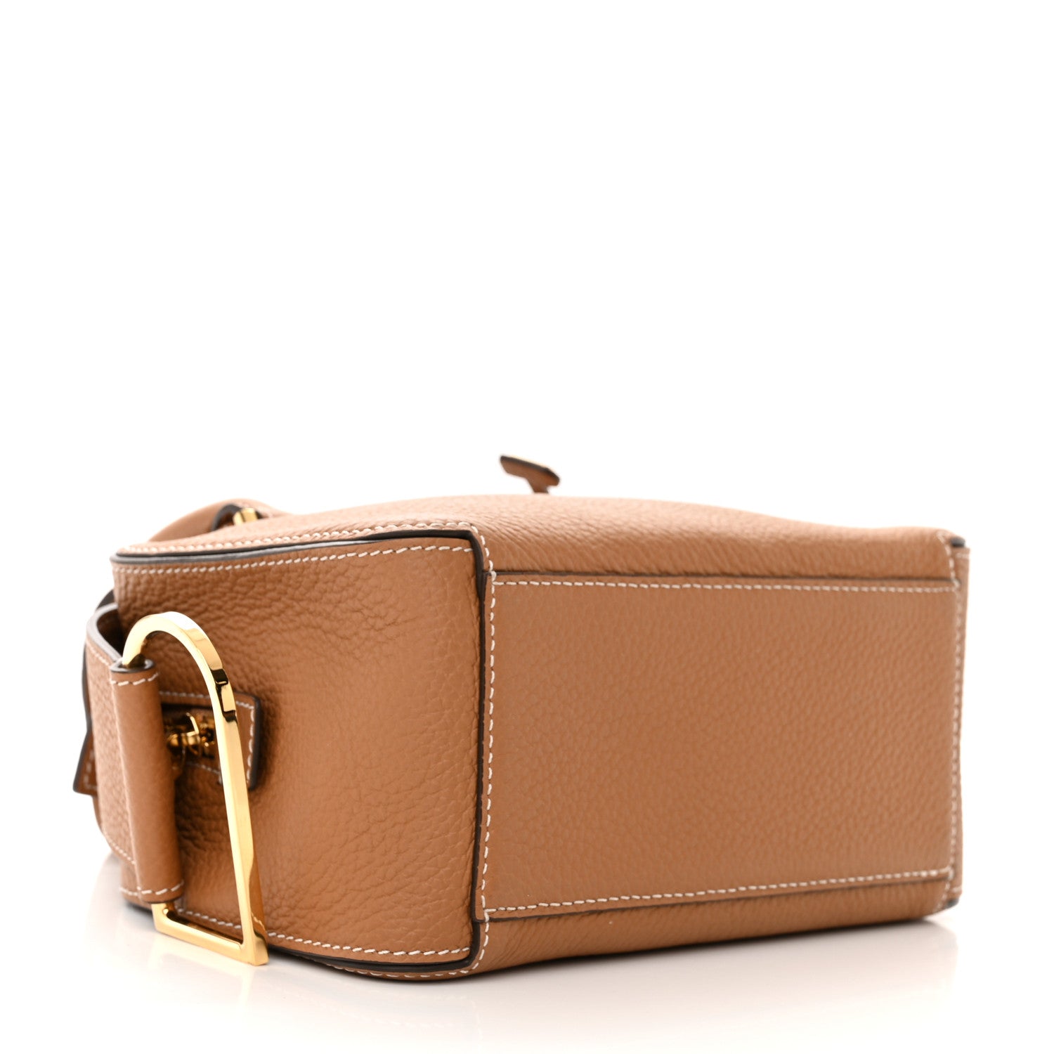 Delvaux Taurillon Soft Mini Cool Box Satchel Vegetal Ivory 4 of 12