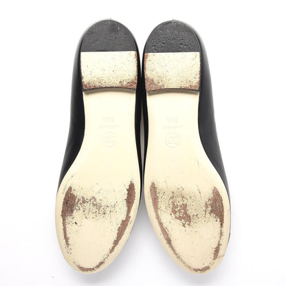 Chanel Lambskin Camellia Ballerina Flats 39.5 Black 5 of 11