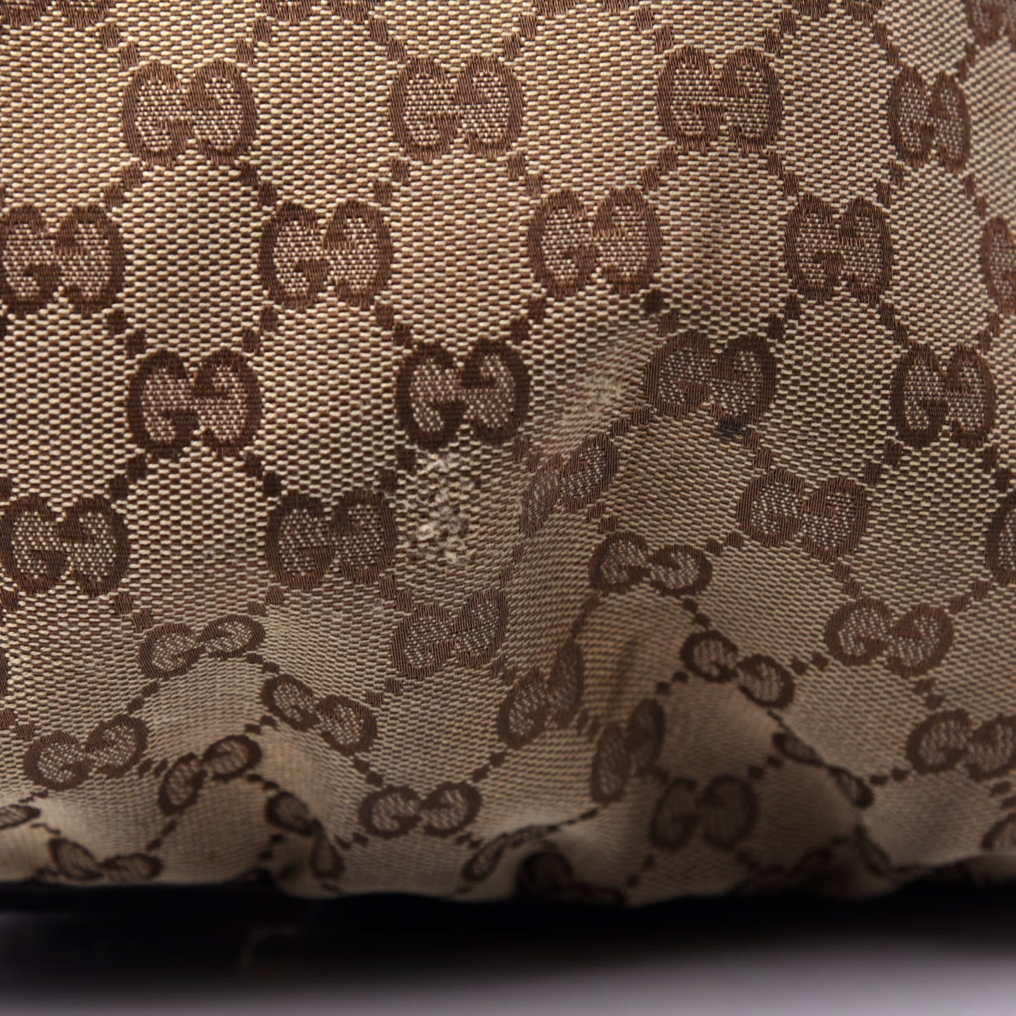 Monogram Medium Interlocking Hobo Dark Brown