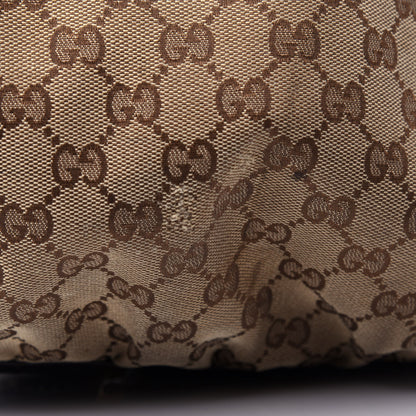 Gucci Monogram Medium Interlocking Hobo Dark Brown 11 of 11