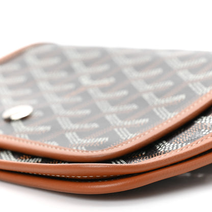 Goyard Goyardine Plumet Wallet Clutch Black Gold 8 of 8