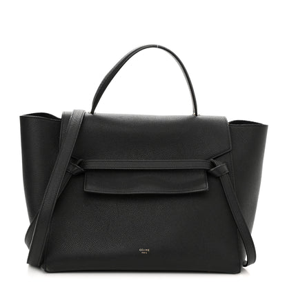 Celine Grained Calfskin Mini Belt Bag Black 1 of 15