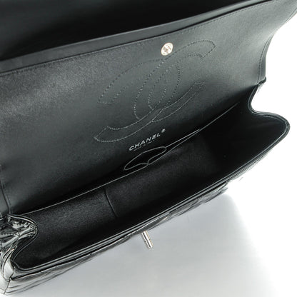 Chanel Patent Quilted Jumbo Double Flap Black 5 of 8