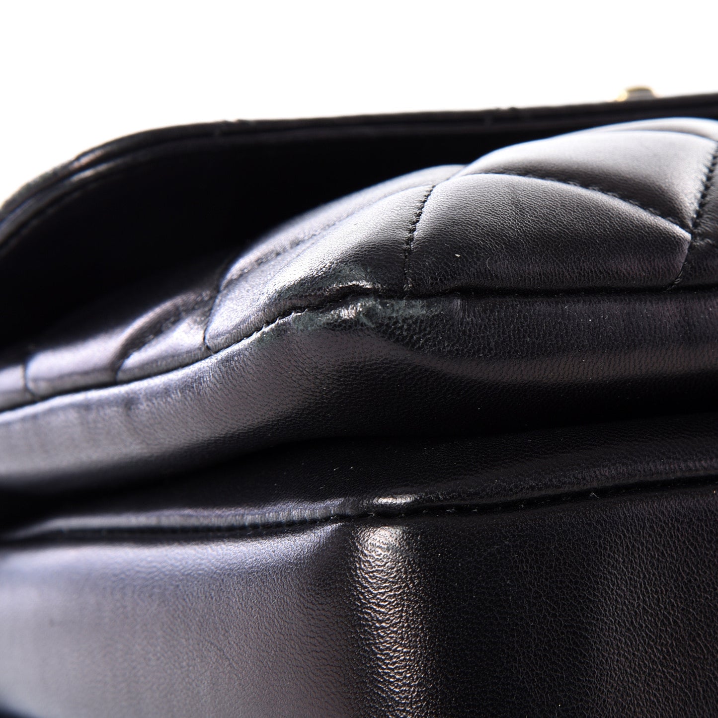 Lambskin Quilted Small Trendy CC Dual Handle Flap Bag Black