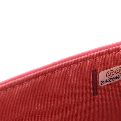 Chanel Lambskin Quilted Trendy CC Wallet On Chain WOC Bright Pink 7 of 10
