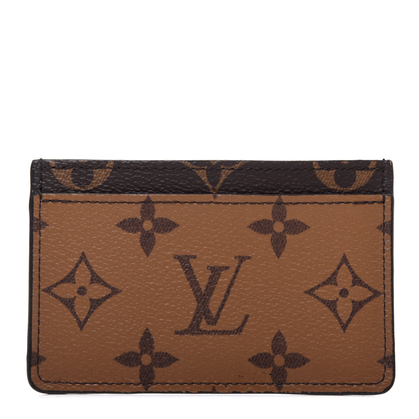 Reverse Monogram Card Holder