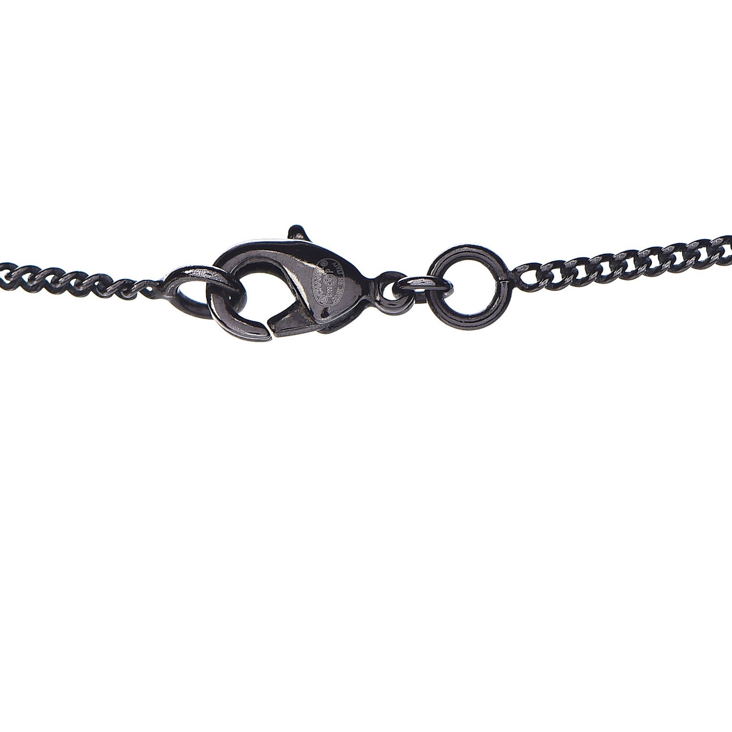 Ruthenium Camellia CC Necklace
