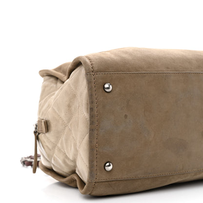 Chanel Iridescent Calfskin In The Mix Bowler Brown 9 of 12