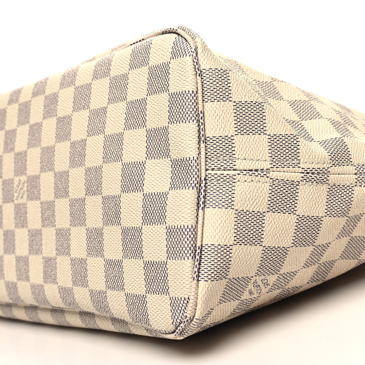 Damier Azur Neo Neverfull MM Rose Ballerine