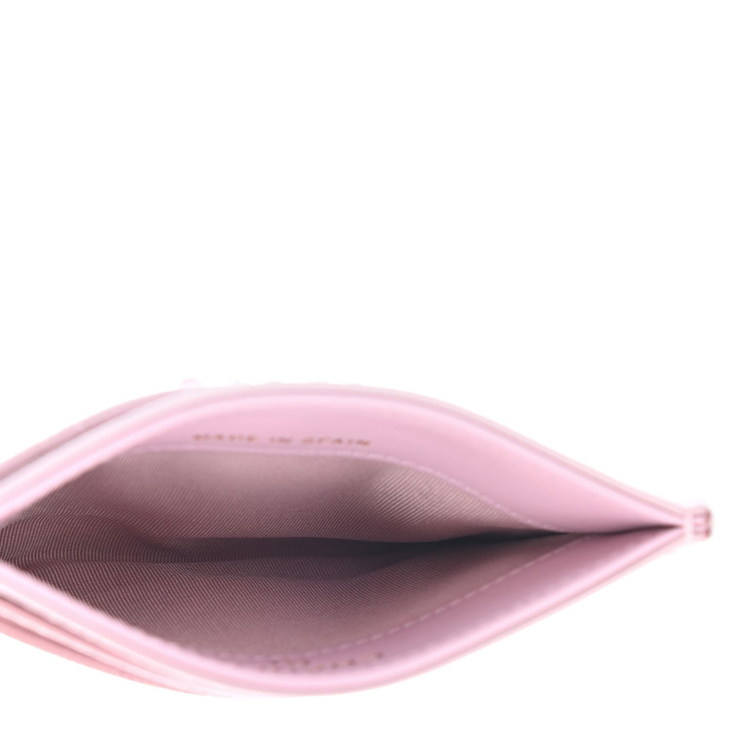 Caviar Pearl Quilted Coco Candy Card Holder Pink