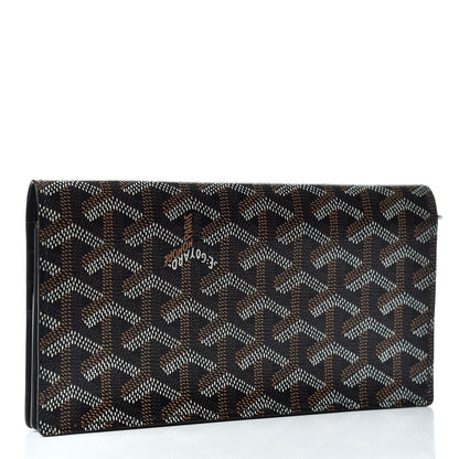 Goyard Goyardine Long Bi-Fold Wallet Black 3 of 7