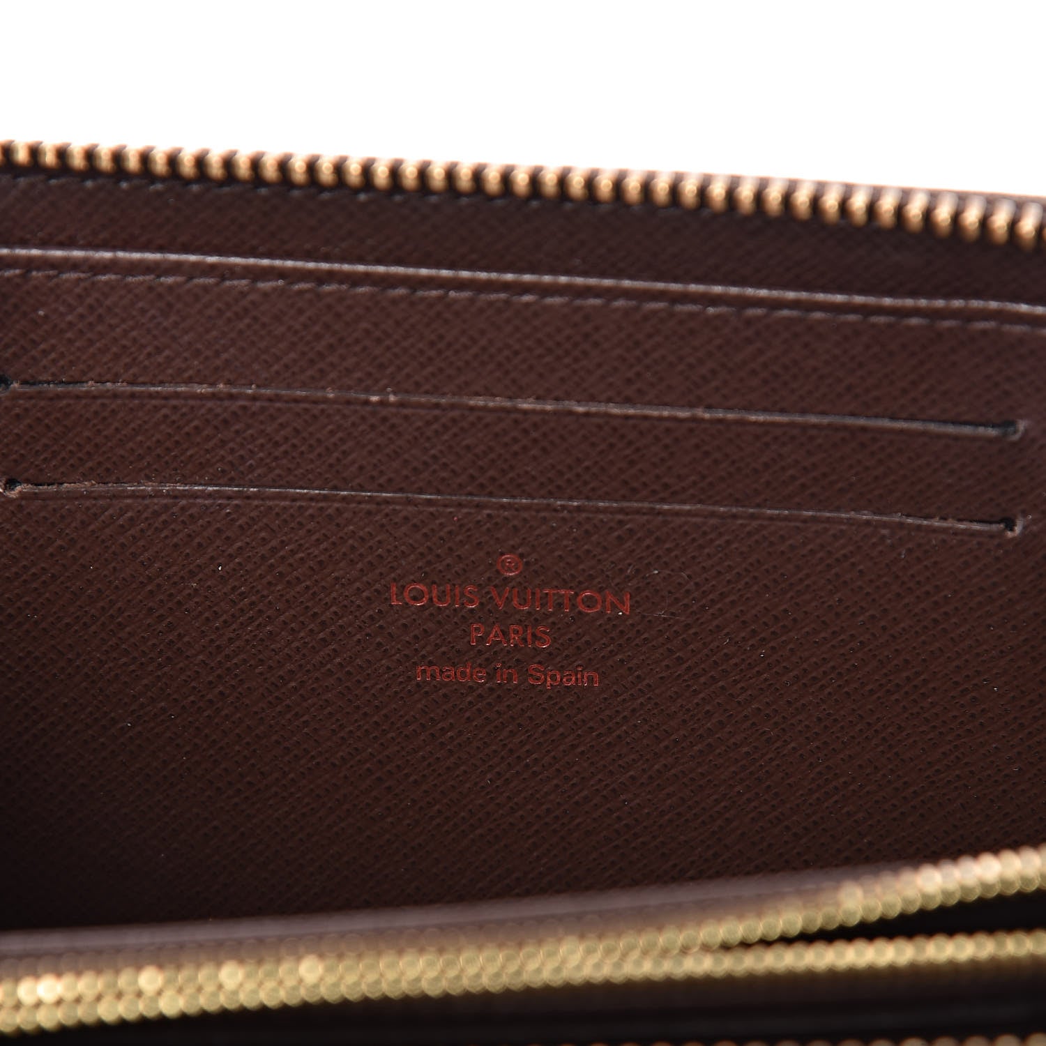 Louis Vuitton Damier Ebene Zippy Compact Wallet 6 of 10