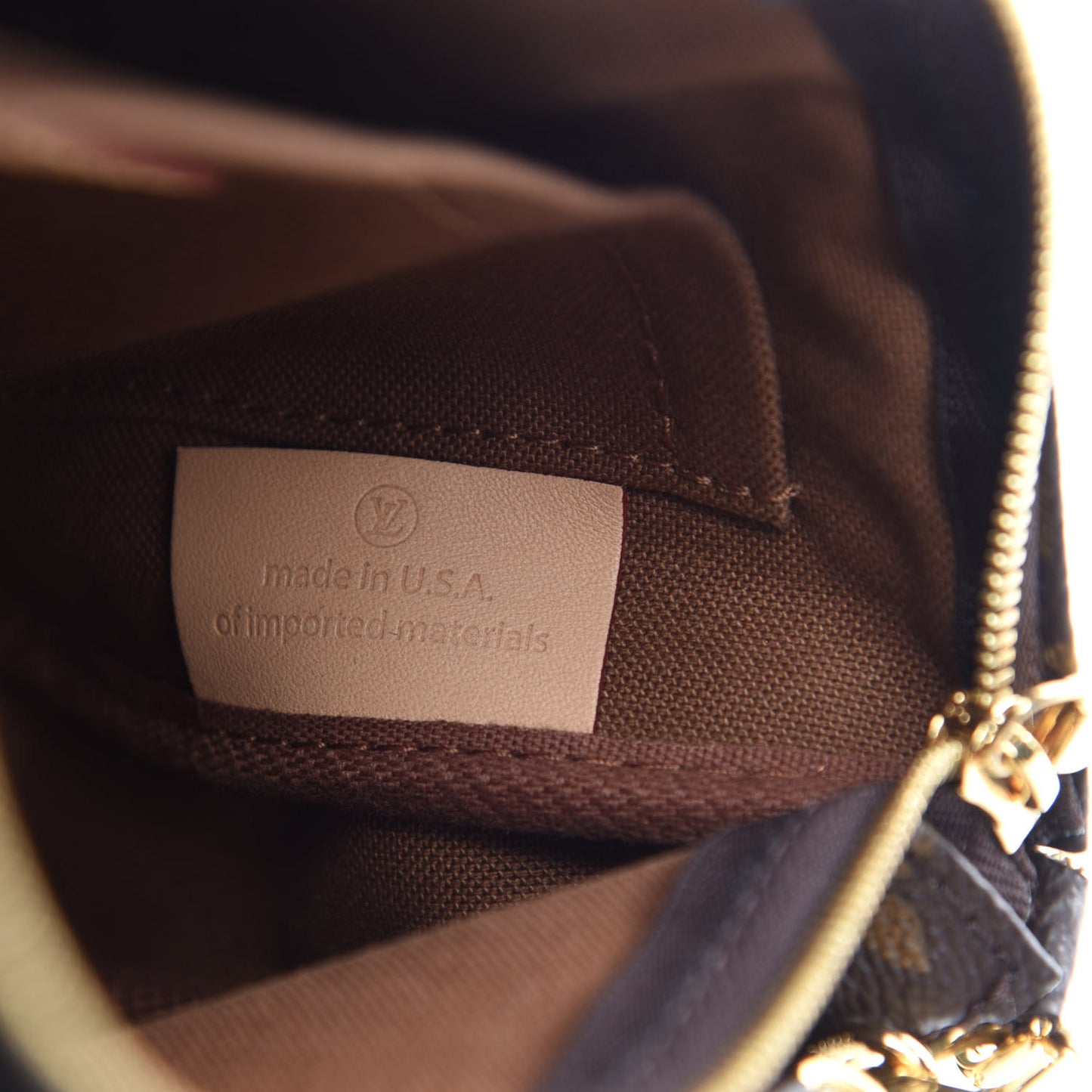 Monogram Multi Pochette Accessories Kaki