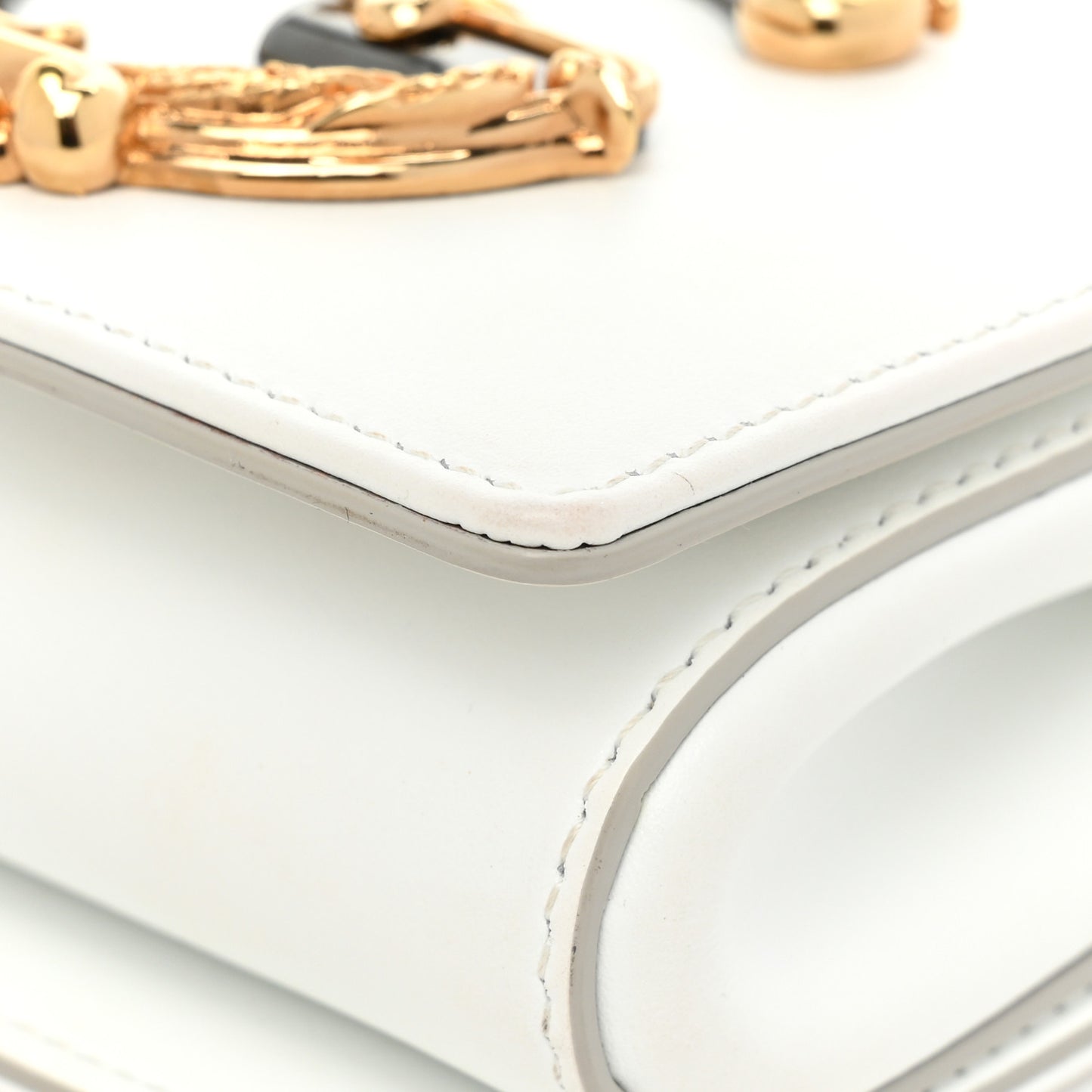 Nappa DG Girls Shoulder Bag White