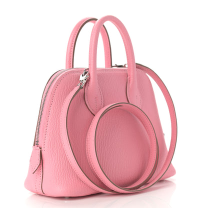 Hermes Chevre Mysore Mini 1923 Bolide Rose Confetti 3 of 10
