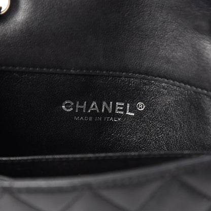 Chanel Lambskin Quilted Extra Mini Rectangular Flap Black 8 of 21
