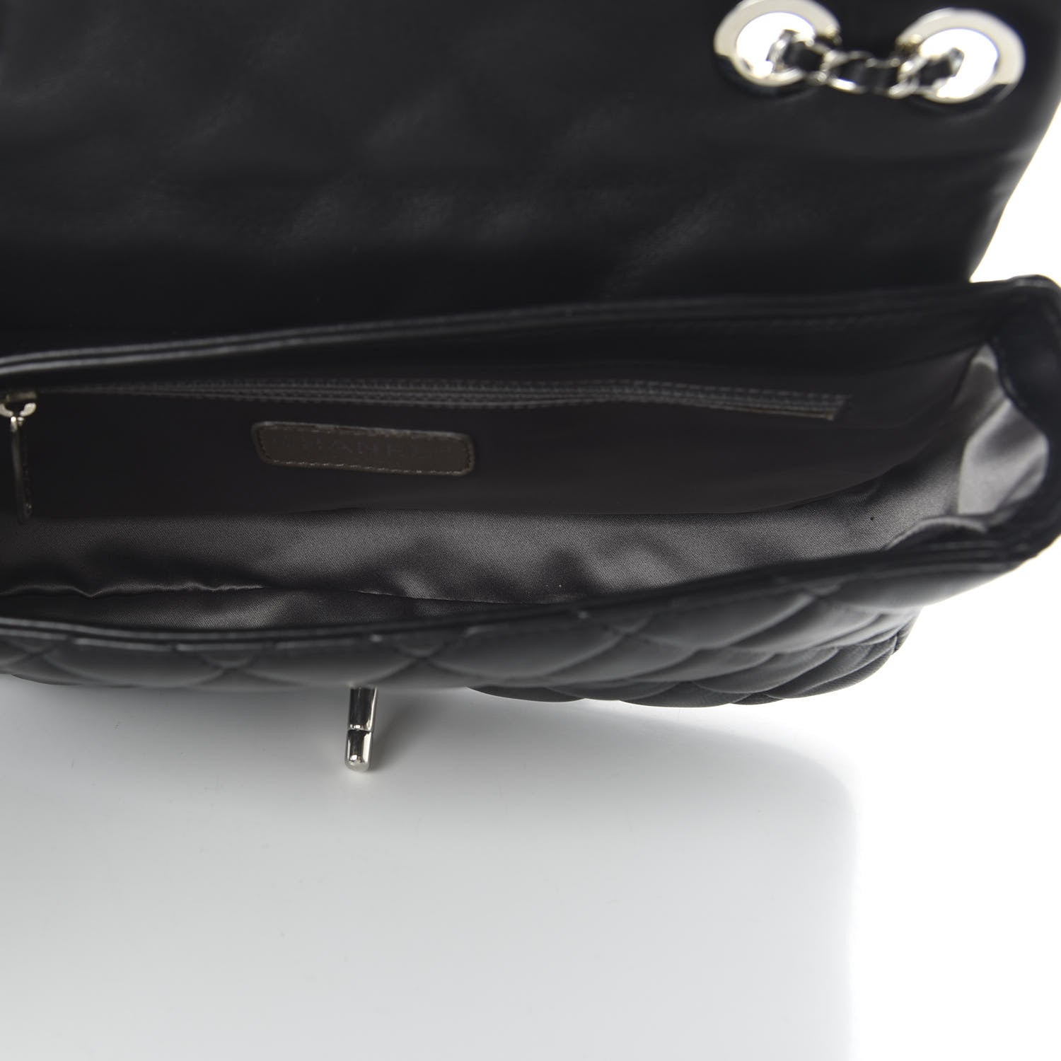 Chanel Lambskin Quilted Medium Coco Rain Flap Black 7 of 12