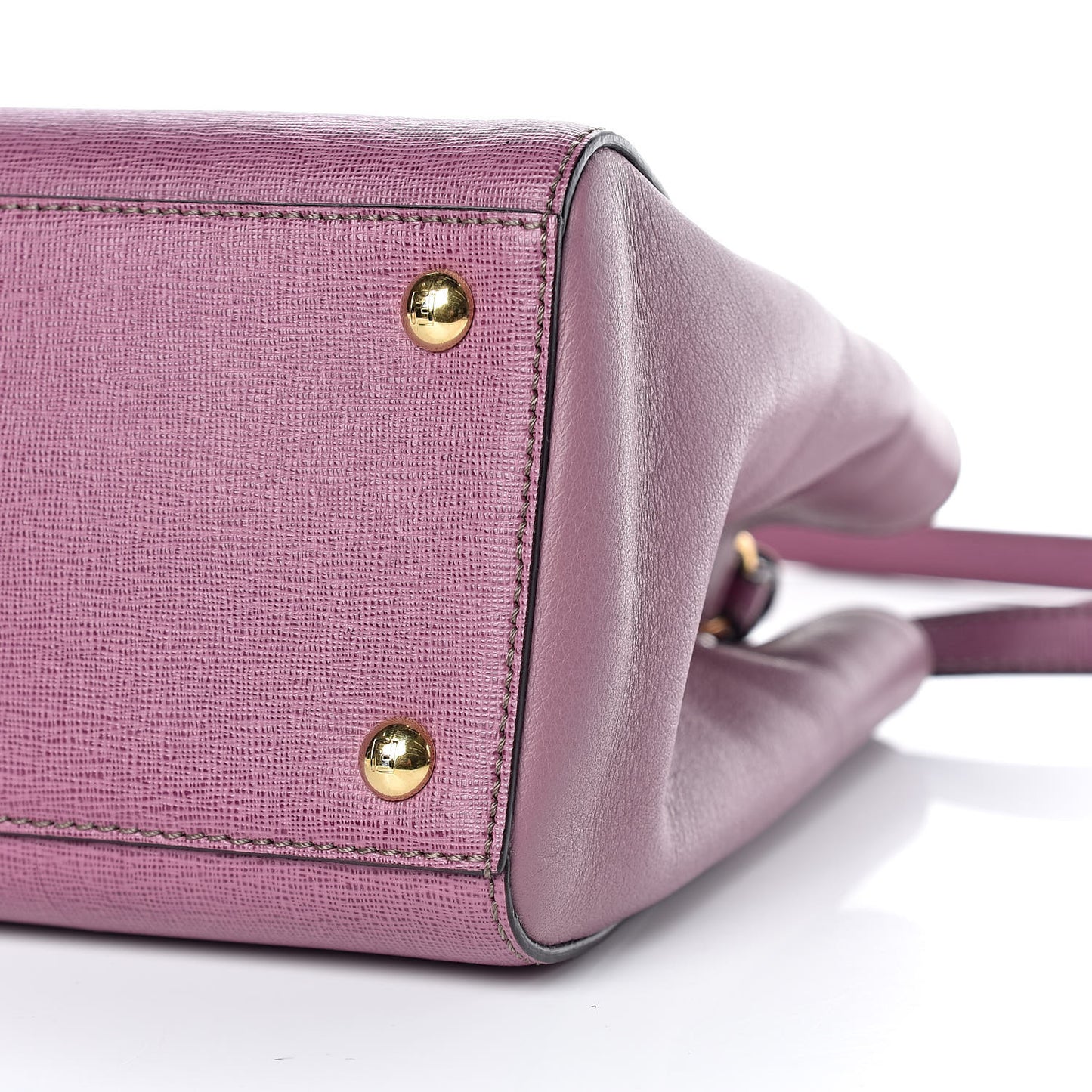 Vitello Elite Flamingo Petite 2Jours Tote Lilla Glicine