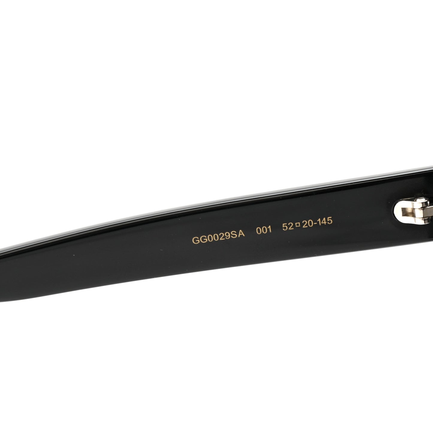 Acetate Square Frame Sunglasses GG0029SA Black