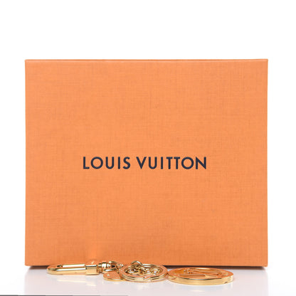 Louis Vuitton LV Circle Bag Charm Key Holder Gold 4 of 4