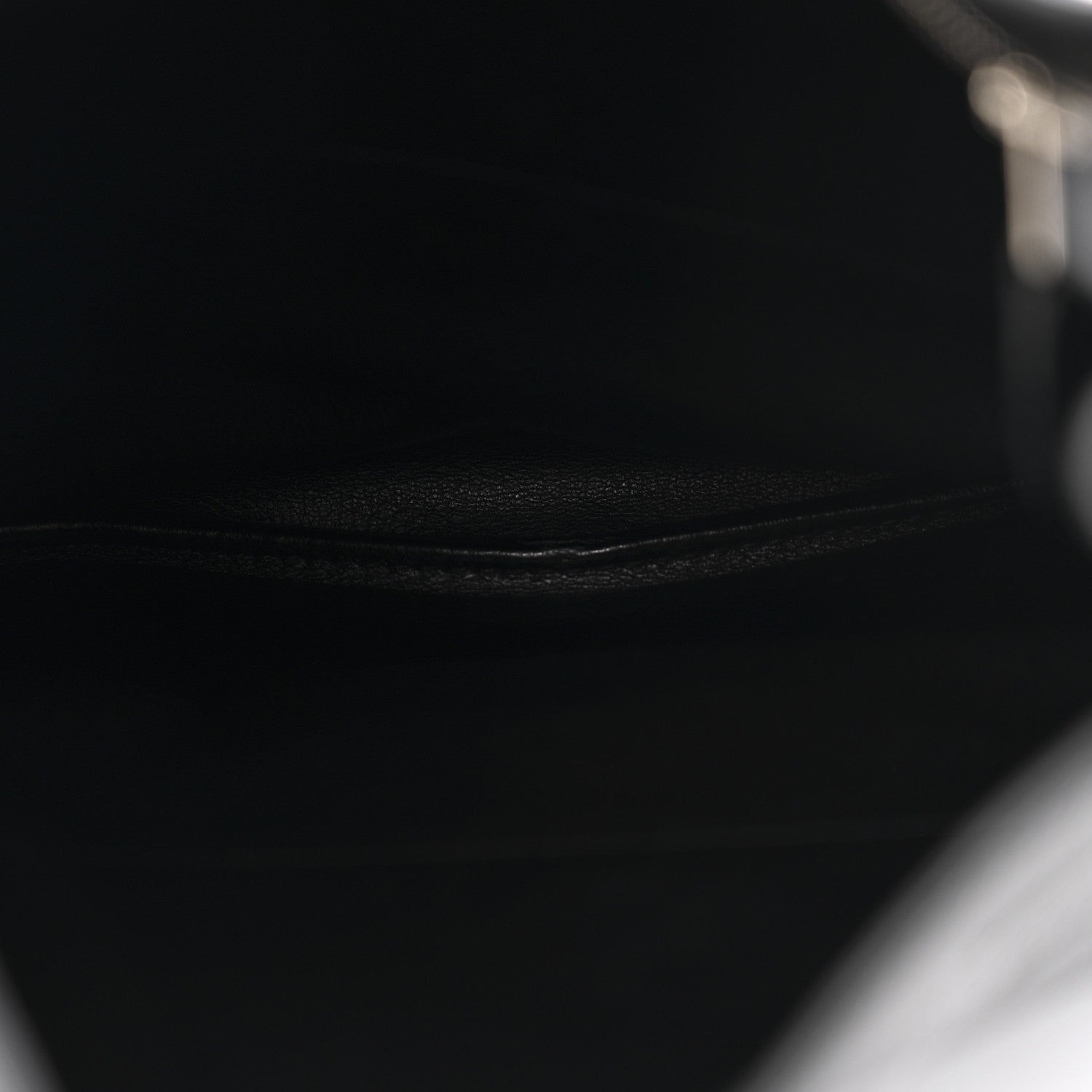 Hermes Taurillon Clemence So Kelly 26 Black 5 of 13