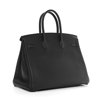 Hermes Togo Birkin 35 Black 3 of 10