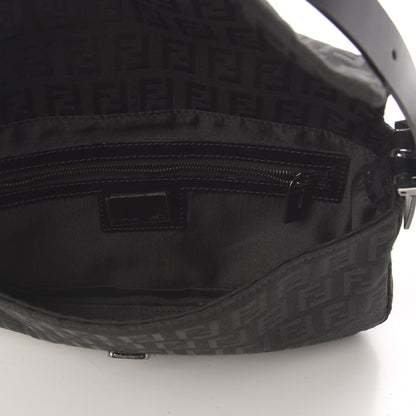 Fendi Zucchino Baguette Black 7 of 9