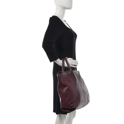 Alexander Wang Lizard Embossed Small Liner Tote Oxblood 2 of 9